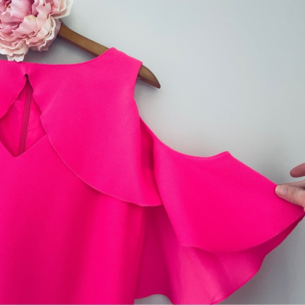Trina Turk Cota de Caza Fuschia Pink Dress 4 - Picture 4 of 11